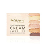 BELLAPIERRE - Big Contour & Highlight Cream Palette